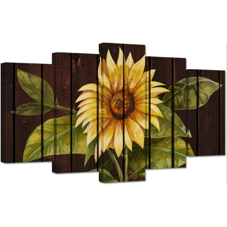 August Grove® 5 Piece Wrapped Canvas Graphic Art Wayfair